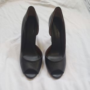 Banana Republic Black Tortoise shell wedges sz 7.5
